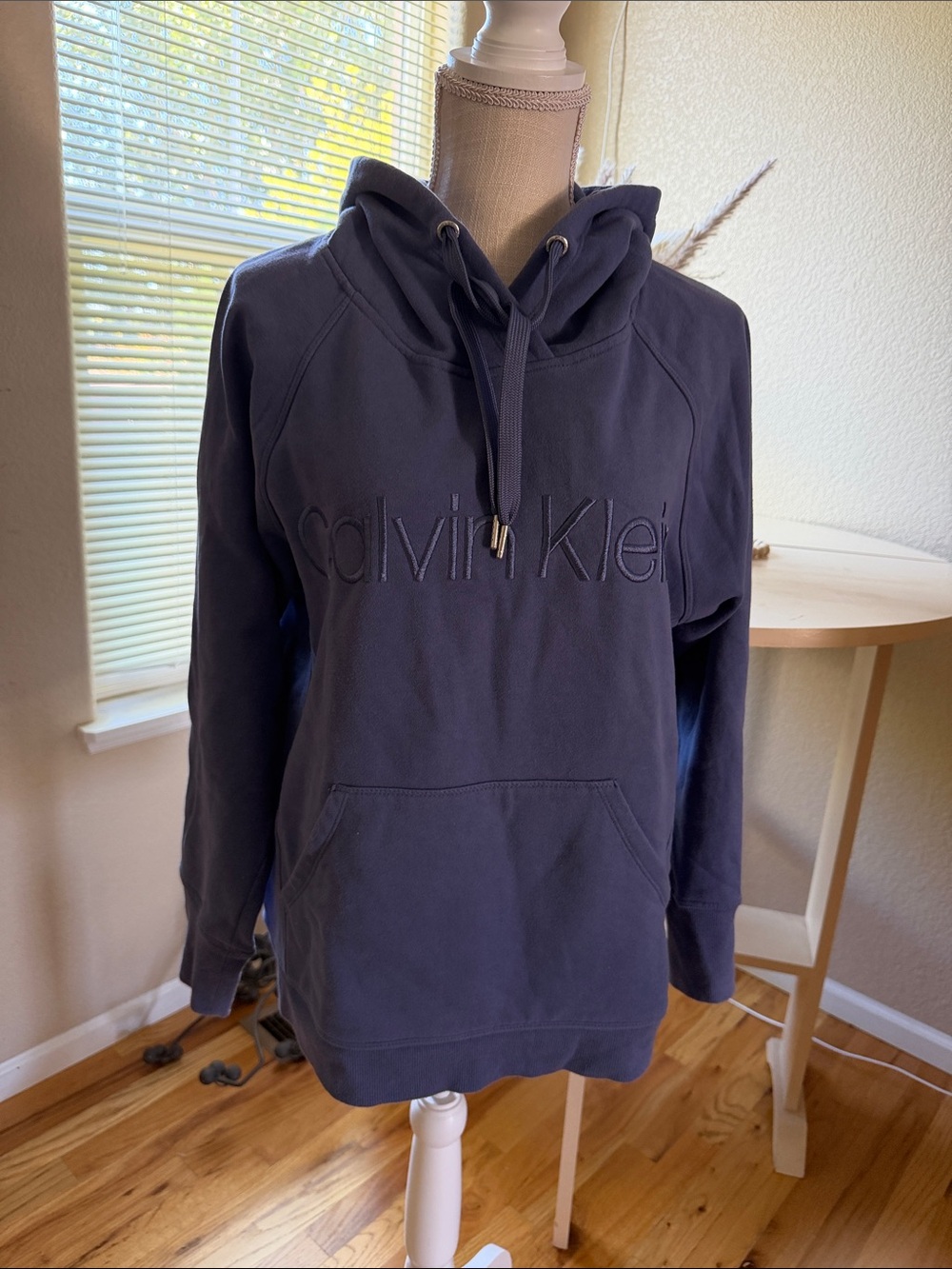 Calvin Klein Blue Crewneck Hoodie